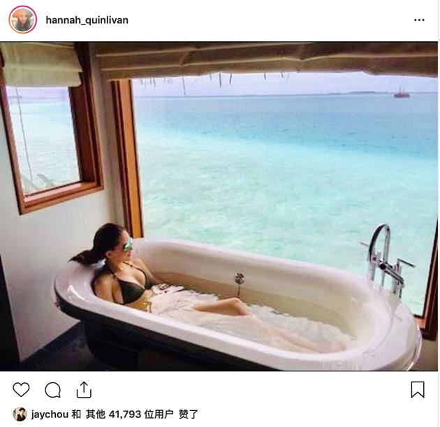 昆凌晒沐浴照周杰伦火速点赞 泳装出镜身材有料（昆凌参演周杰伦mv）