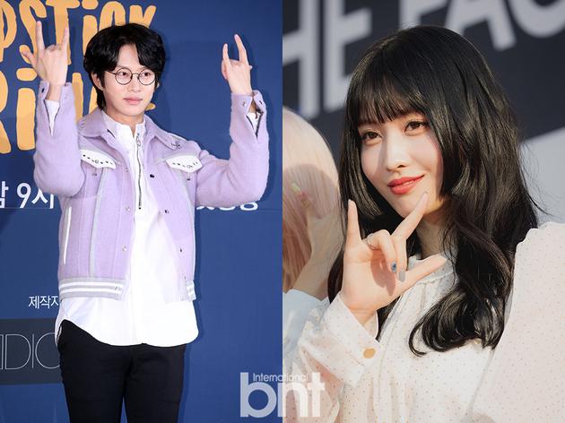 金希澈MOMO否认恋爱传闻 称只是亲近的前后辈（金希澈和momo在一起多久了）